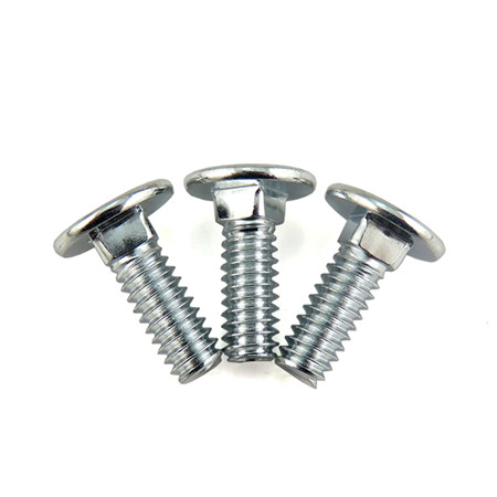 Imperial Inch Galvanized Carriage Bolts Inch Steel Rundkopf Galvanized Carriage Bolt